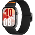 GS Najlonska narukvica za Huawei Watch Fit 3/4/4 Pro, crna