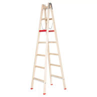 Drvene profesionalne ljestve 7 gazišta (255 cm)