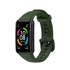 B-STRAP Silicone remen za Honor Band 6 / Huawei Band 6, army green