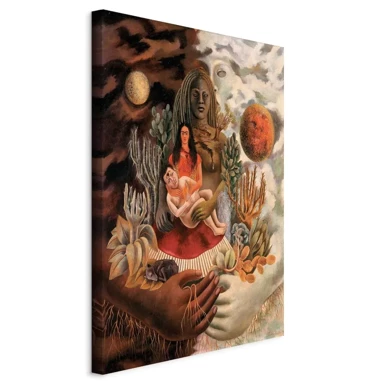 Slika Frida Kahlo – The Love Embrace of the Universe the Earth (Mexico) Myself Diego and Señor Xolotl, 20x30 cm, standard