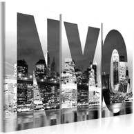 Slika New York (black and white) 90x60