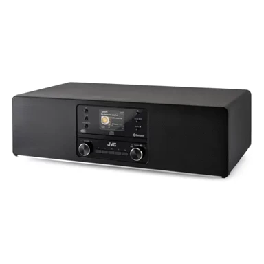 JVC Mini toranj RD-E984B, all-in-one sustav, crna boja