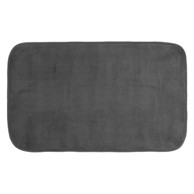 DOUCEUR D'INTÉRIEUR Antracitno siva kupaonska prostirka 45x75 cm Vitamine