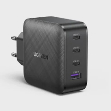 UGREEN Zidni punjač 65W GaN II Tech, crna