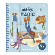 LITTLE DUTCH Čarobna knjiga za vodu Jim & Friends Water Magic Book