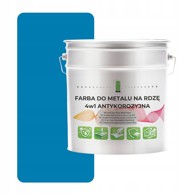 Boja za metal protiv hrđe 4 u 1 plava RAL 5015 pocinčani čelik 2,5 l saten
