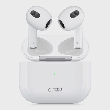 TECH-PROTECT Bežične slušalice TWS UltraBoost Core, bijele