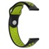 B-STRAP Silicone Sport remen za Huawei Watch GT2 42mm, black/green
