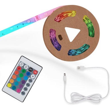 BRILO RGB-LED traka, 6W, 4 m, USB