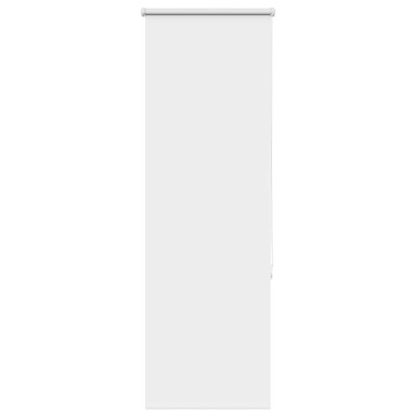Rolo zavjesa blackout 45x130 cm širina tkanine 40,7 cm bijela