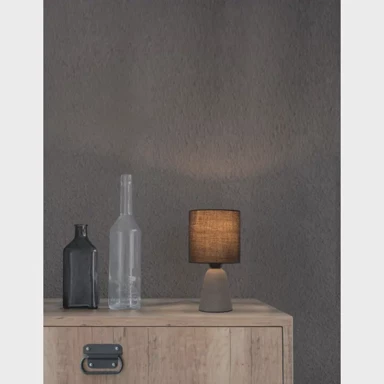 NOVA LUCE Stolna lampa Zero, E14, siva, IP20