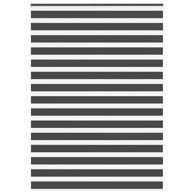 Zavjesa zebra crna 155x200 cm širina tkanine 150,9 cm poliester