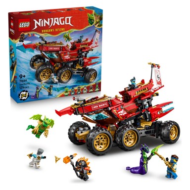 LEGO NINJAGO Konstruktorski set 71869 Kopneni Bounty