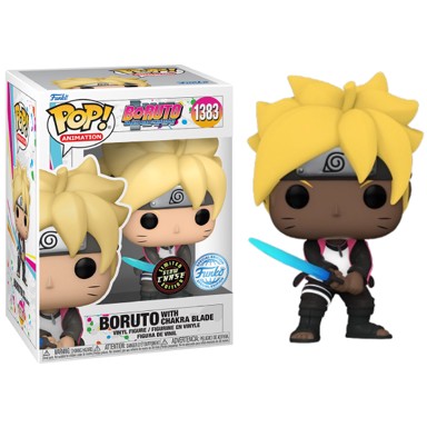 FUNKO Figura Pop! Animation: Boruto w/ Chakra Blade Special Ed. CHASE (Glows in the Dark), 9 cm