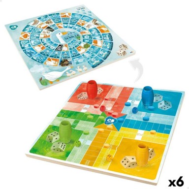 Tabla za Parchis i Igru Guske CB Games, 25 x 1 x 25 cm, 25 dijelova, 6 komada