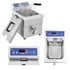 ROYAL CATERING Indukcijska friteza sa slavinom, 230 V, 10 l