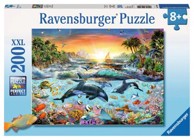 RAVENSBURGER Puzzle Orca Paradise, 200 kom