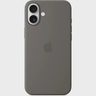 APPLE Maskica za iPhone 16 Plus, silikonska, MagSafe, siva