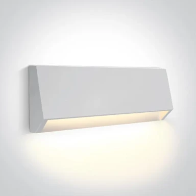 Vanjska zidna svjetiljka, LED, 4W, CCT 2700-3300-4000 K, 220 lm, 220x80x37 mm, IP65, DM67386C/W/V, bijela