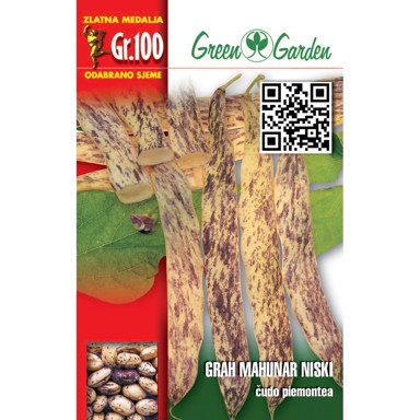 GREEN GARDEN Sjeme povrća graha niski 100 g