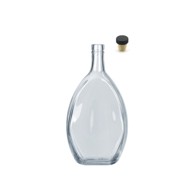 VETRO Staklena boca Flat 500