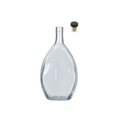 VETRO Staklena boca Flat 500