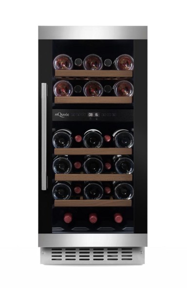 MQUVEE Podpultni ugradbeni hladnjak za vino WCD40M