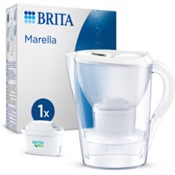 BRITA Vrč za filtriranje vode Marella, 1 filter uključen, bijeli