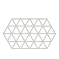 ZONE Svjetlosivi silikonski podmetač za lonce Triangles