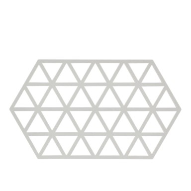 ZONE Svjetlosivi silikonski podmetač za lonce Triangles