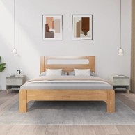 Noćni ormarići 2 kom boja betona 50x46x50 cm konstruirano drvo