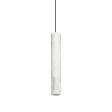 IDEAL LUX Visilica LOOK okrugla SP1 D60 H400, alabaster