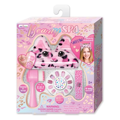 HOT FOCUS Spa set s dodacima, Leopard