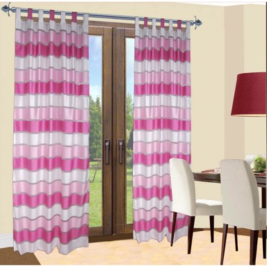 LIVING IN zavjese Wave, ljubičasta, 140x245 cm