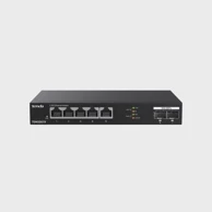 TENDA Switch TEM2007X, 2.5G Ethernet (100/1000/2500), desktop, crni