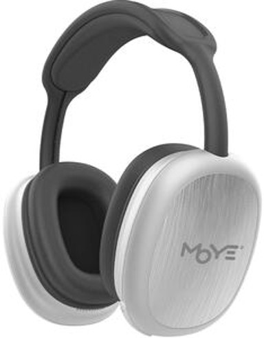 MOYE Slušalice Stellar, s mikrofonom, srebrne