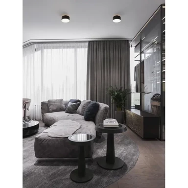 Stropna svjetiljka, Ozen, NL9030736, LED, 24W, 3000K, 1393 lm, crna
