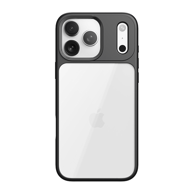 ROCK GUARD Lens Protection serija maskica za iPhone 17 Pro, prozirno-crna