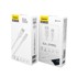 DUDAO USB-A na Micro USB kabel 6A 1,2 m, bijeli