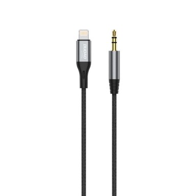 DUDAO AUDIO kabel Lightning / 3,5 mm mini jack, siva