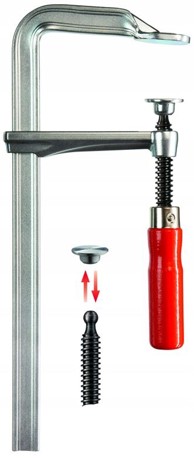BESSEY čelična bravarska vijčana stezaljka GZ 160/80 mm BY GZ16