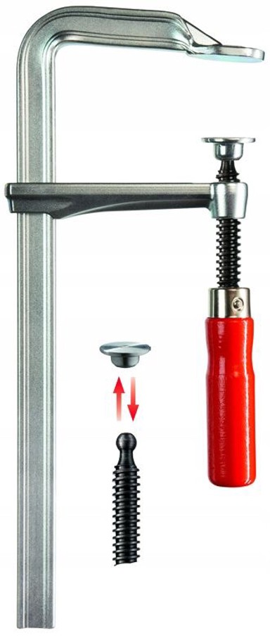 BESSEY čelična bravarska vijčana stezaljka GZ 160/80 mm BY GZ16