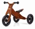 MILLY MALLY Dječji tricikl bez pedala 2u1 Dark Natural