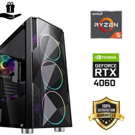 FUTURAIT Stolno računalo Fighter GamingPC / AMD Ryzen 5 5600, 16GB, 1TB SSD, NV RTX 4060, Windows 11 Pro