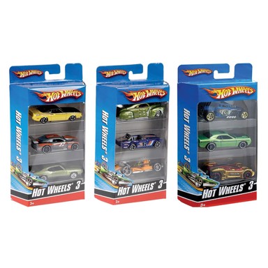 HOT WHEELS Pakiranje 3 autića