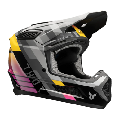 THOR Kaciga Fleet Forge, off road, camber black-magenta, L