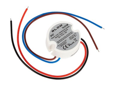 BLOW Impulsno napajanje, 12V, 10W, IP67, plastično