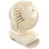 Mini stolni ventilator F45 sa stezaljkom 1200 mAh, bijeli