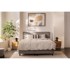 BONAMI SELECTION Boxspring krevet Elva Bold 180x200 cm s prostorom za odlaganje, smeđe-sivi