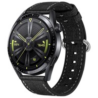 B-STRAP Denim remen za Huawei Watch 3 / 3 Pro, black